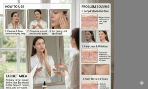 This image is showing the product name and how it operates. Best radiofrequency home device