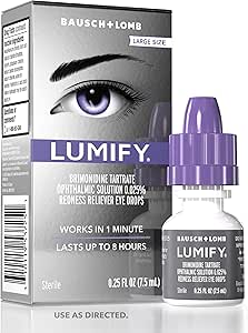 Power/Spec: FDA-approved brimonidine 0.025% ophthalmic solution.
Usage Time: Relief lasts up to 8 hours per application.
Price Range: $11–$17 for 0.08 oz bottle.
Warranty/Support: Over-the-counter. Support available through U.S. pharmacies and Amazon retail.
Best for: Brightening tired eyes before using any best skin tightening device for face and neck.
Setup Time: Zero. Open and apply.
Wavelengths: Not applicable (topical eye solution).