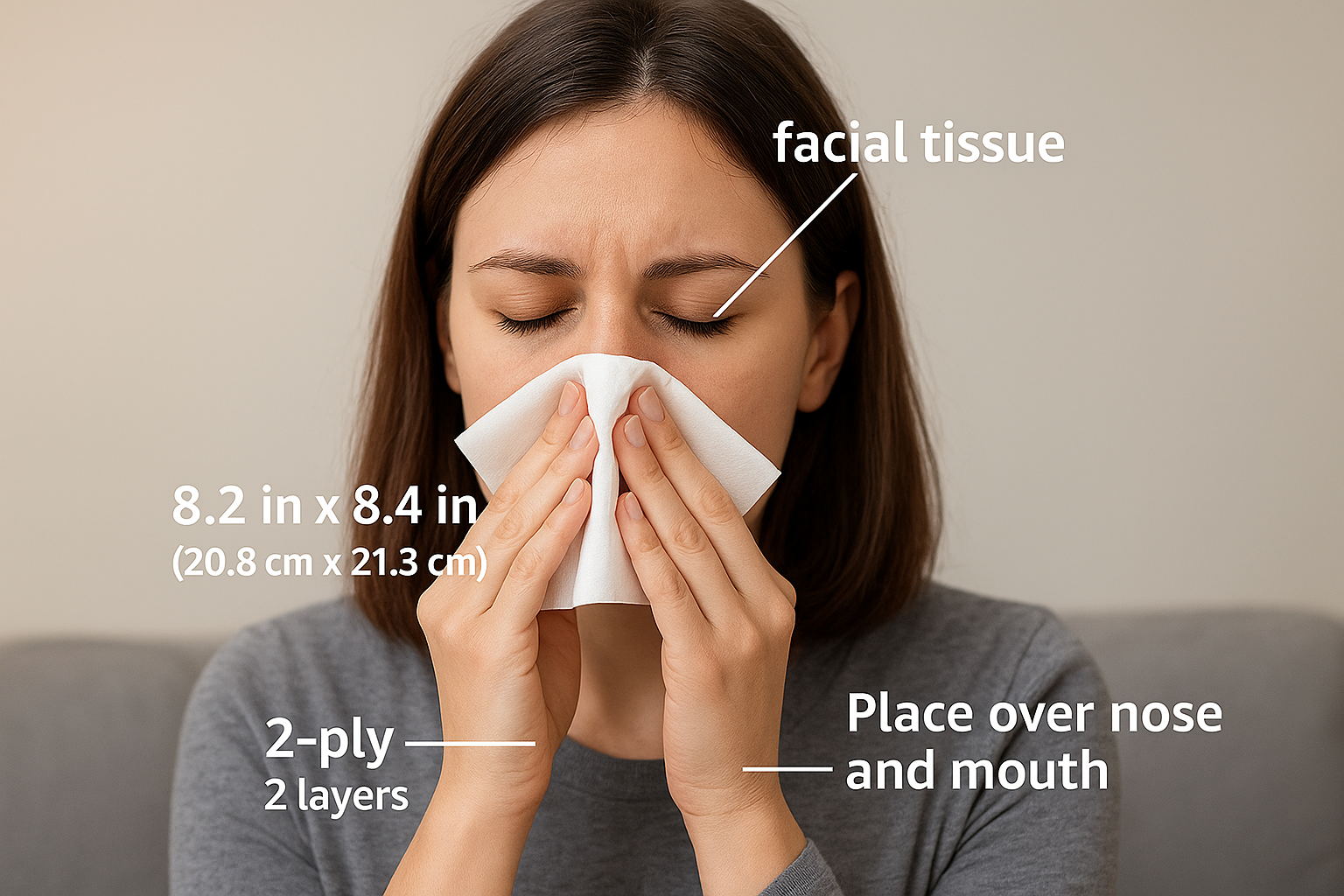 Best Usage: Facial care and general cleaning.
Ingredients: Soft, eco-friendly paper fibers.
Price Range: $22 to $26 for 18 packs of 160 tissues each.
Smell: Unscented.
Layers: 2-ply.
Softness: Soft and sturdy.
Dissolvability: Not designed to dissolve or flush.