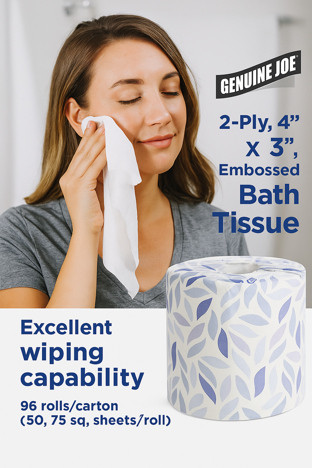 Best Usage: High-traffic, budget-friendly septic use. Ingredients: Recycled pulp fibers. Price Range: $10 to $14 per 36-roll pack. Smell: Unscented. Layers: 1-ply. Softness: Basic softness. Dissolvability: Excellent for septic tanks.