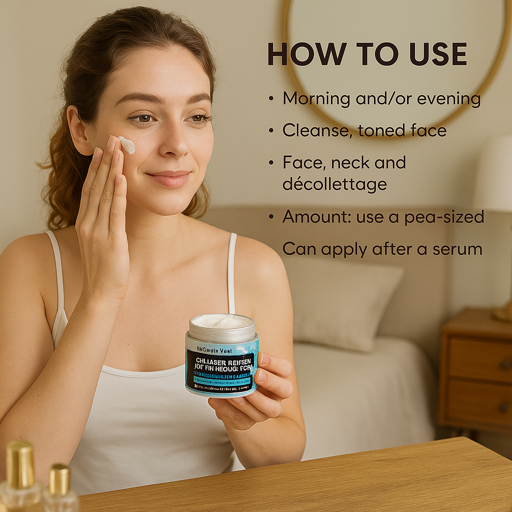 Power/Spec: Blended with peptides, retinol, vitamin C, and hyaluronic acid.
Usage Time: Apply twice daily. Visible firming in 4–6 weeks.
Price Range: $16–$25 (2 oz jar).
Warranty/Support: 90-day refund policy. U.S. support available through Amazon.
Best for: Boosting elasticity before using your best face firming device.
Setup Time: Zero. Open, apply, enjoy.
Wavelengths: Not applicable (topical cream).