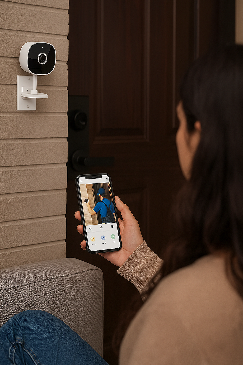 Camera Name: Galayou WiFi Camera 2K.
Indoor/Outdoor: Indoor.
Price Range: $25–$36.
Warranty/Support: 1-year. U.S. support in all regions.
Best For: Kitchens, hallways, pet zones.
Best Placement: Shelf or cabinet top.
Storage Type: Cloud + SD card.
Availability: Ships via Amazon across U.S.
