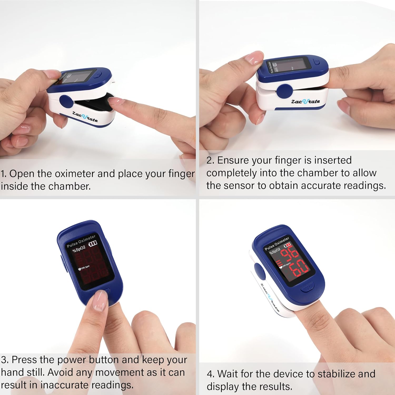 Tech Transparency: LED and sensor-based oxygen measurement.
Use-Case Focus: Home health monitoring.
Feedback Style: Digital display of oxygen and pulse.
Warranty/Support: 1-year limited warranty.
Research-backed Rating: Clinically validated.
Setup Time: Seconds.
Progress Tracking: Real-time readout.