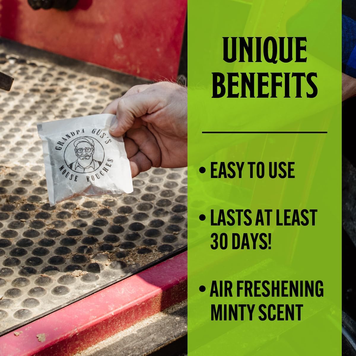 Power Source: None.
Lasts Up To: 30 days.
Price Range: $15-$20.
Warranty/Support: Satisfaction guarantee.
Best For: Kitchen, pantry, garage, cabinets.
Setup Time: Instant.
Pet-Safe: Yes.
Sustainability: 100% natural ingredients.