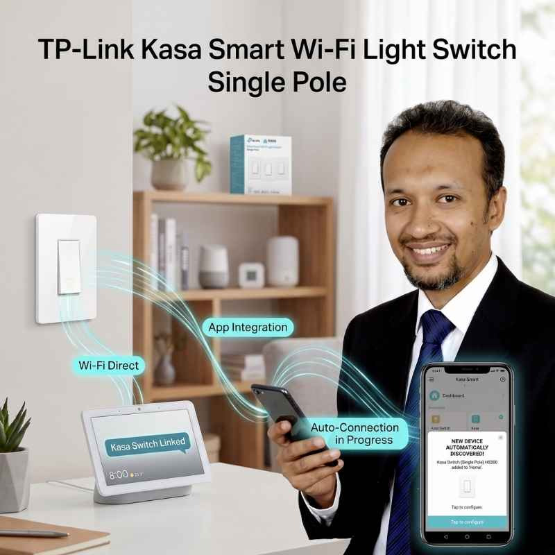 This image shows how this product operates. Best Smart Switches for Home Assistant