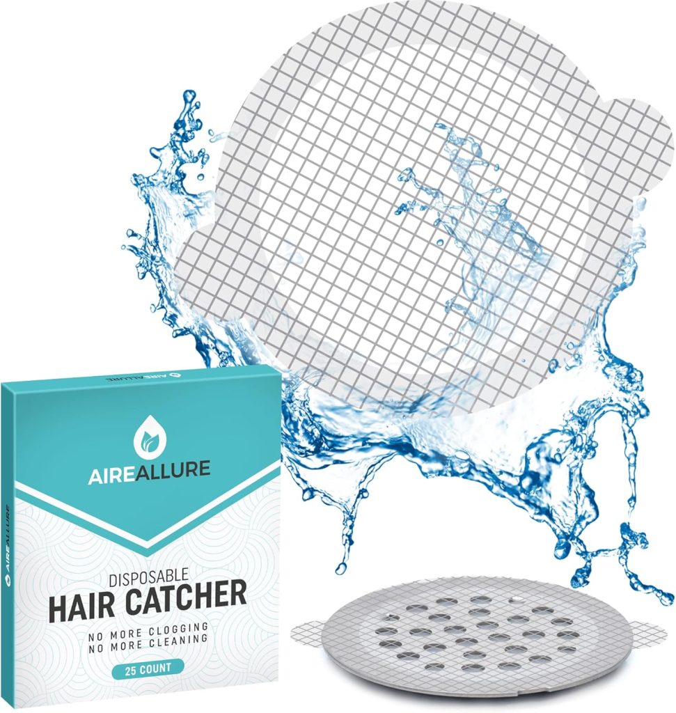 Fits Sink Type: Flat shower or tub drains.
 Eco-Friendly: No. Disposable.
 Price Range: $10–$16 (25-pack).
 Warranty/Support: 30-day return. Widely supported.
 Cleaning Ease: No cleaning—just toss.