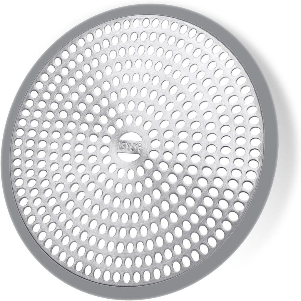 Fits Sink Type: Flat shower, tub, and bathroom drains.
 Eco-Friendly: Yes. Built to last.
 Price Range: $10–$15.
 Warranty/Support: 1-year warranty. Help available in IL, WA, and NJ.
 Cleaning Ease: Wipe clean in seconds.