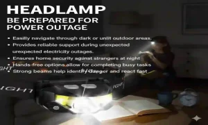 This image is showing the product and benefits of using it and Best self defense flashlight