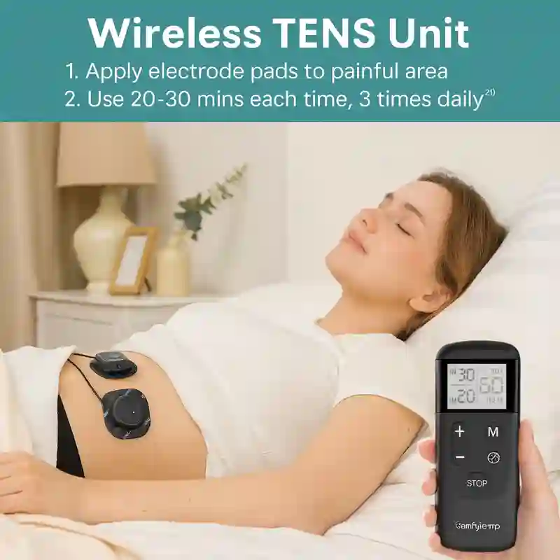 Tech Transparency: FDA-cleared TENS technology. Compatibility: Works on most muscle groups. Price Range: Mid-range. Warranty/Support: 1-year warranty and responsive customer service. Use-Case Focus: Pain relief, muscle recovery, and pre-session preparation. Feedback Style: Gentle electrical pulses for muscle relaxation. Research-backed Rating: Supported by clinical evidence for pain relief. Setup Time: Less than 5 minutes. Progress Tracking: Manual note pain levels before and after use