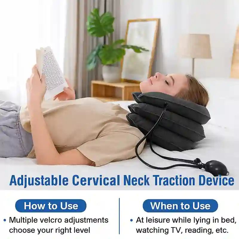Ergonomic Design. Adjustable Traction Levels. Price Range: Mid-tier, accessible for most buyers. Warranty/Support: Standard manufacturer coverage. Best For: Chronic stiffness and posture correction. Portable & Lightweight. Durable Materials. Quick Setup & Use. Multi-Functionality. Pain & Tension Relief. Posture Improvement. Safe & Controlled Stretch.