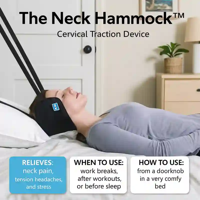 Ergonomic Design. Adjustable Traction Levels via strap positioning. Price Range: Mid-range with strong user adoption. Warranty/Support: Backed by brand reputation and customer response. Best For: Travelers and everyday users needing light traction. Portable & Lightweight. Durable Materials. Quick Setup & Use. Multi-Functionality. Pain & Tension Relief. Posture Improvement. Safe & Controlled Stretch.