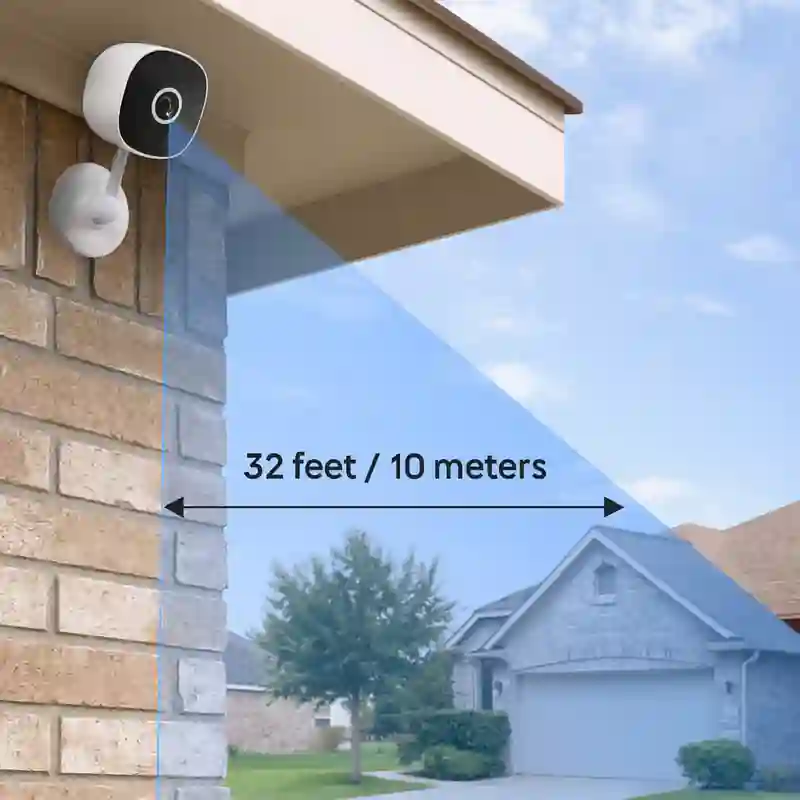 Visible Overlap & Surprise Angles: Wide room coverage. Disrupt Masking Strategies: Tracks motion in corners. Motion-triggered Lighting: Integrates with smart devices. Decoys + Real Coverage: Displayed for deterrence. Camouflaged Coverage: Blends with room decor. Psychology of Placement: High placement deters intruders. Modern Threat Insight: Instant mobile alerts. Price Range: $50–$65. Made In: China.