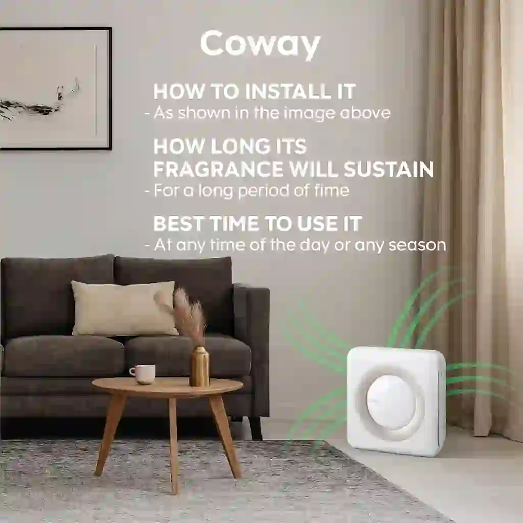 Image is showing the product name and its usage Best place for air purifier in bedroom