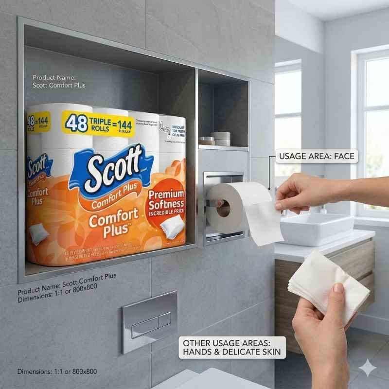 This image is showing the product name and how it operates. Best toiler paper for septic system