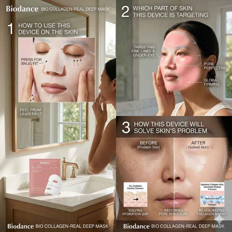 This image is showing the product name and how it operates. Best radiofrequency home device