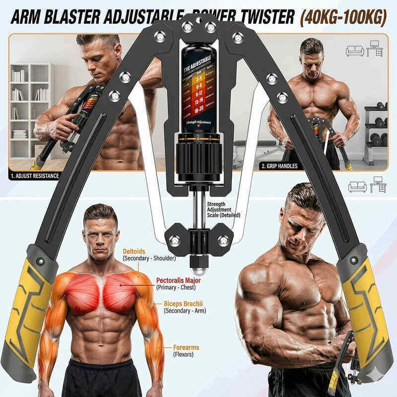 This image is showing the picture name and how this product operates. Best machines for biceps