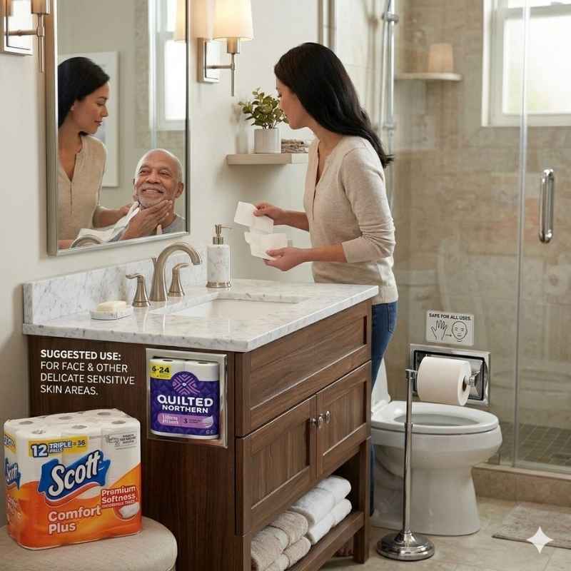 This image is showing the product name and how it operates. Best toiler paper for septic system