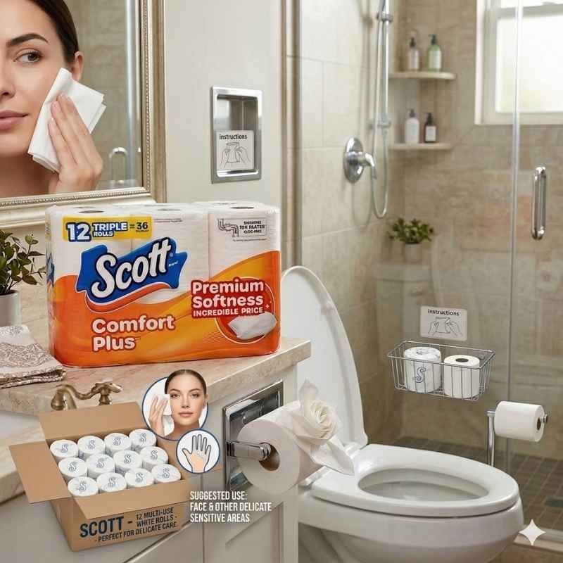 This image is showing the product name and how it operates. Best toiler paper for septic system