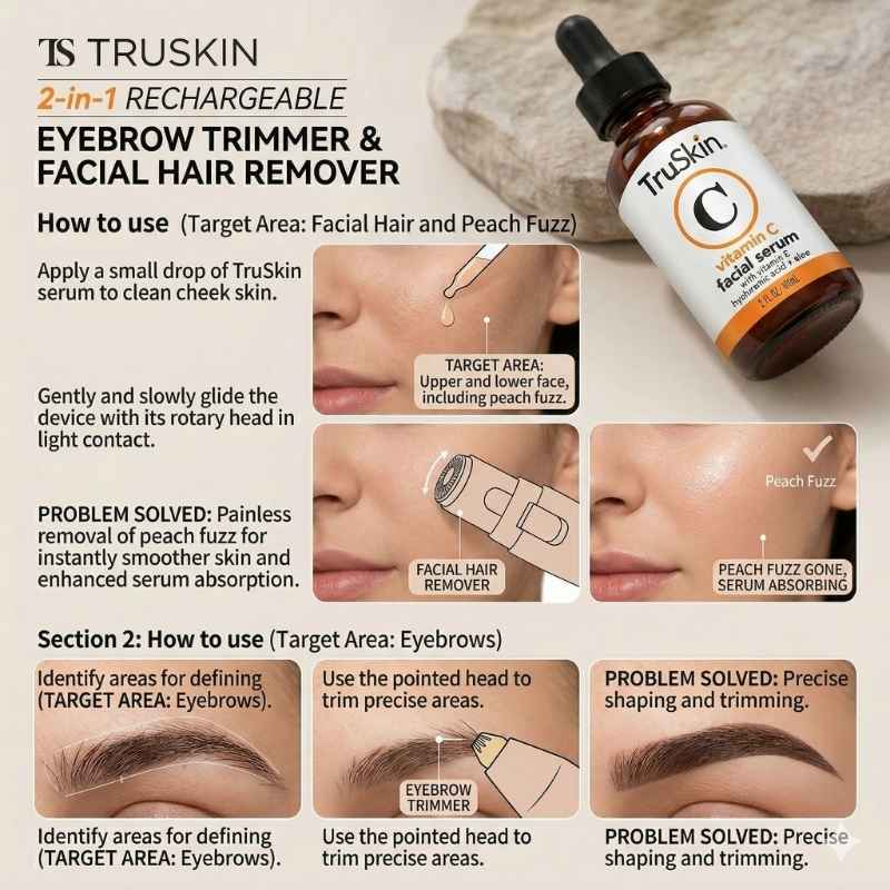 This image is showing the product name and how it operates. Best radiofrequency home device
