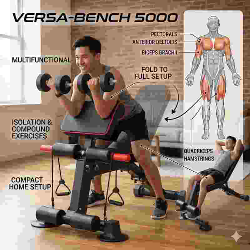 This image is showing the product name and how this product operates. Best machines for biceps