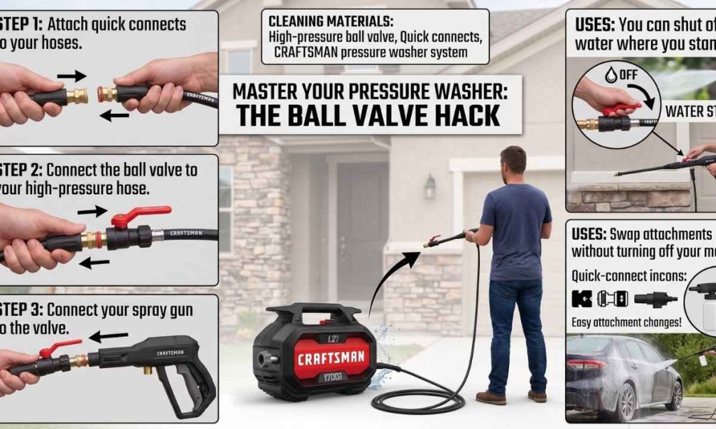 This image shows how to use and maintain this product. Tips for Pressure Washer