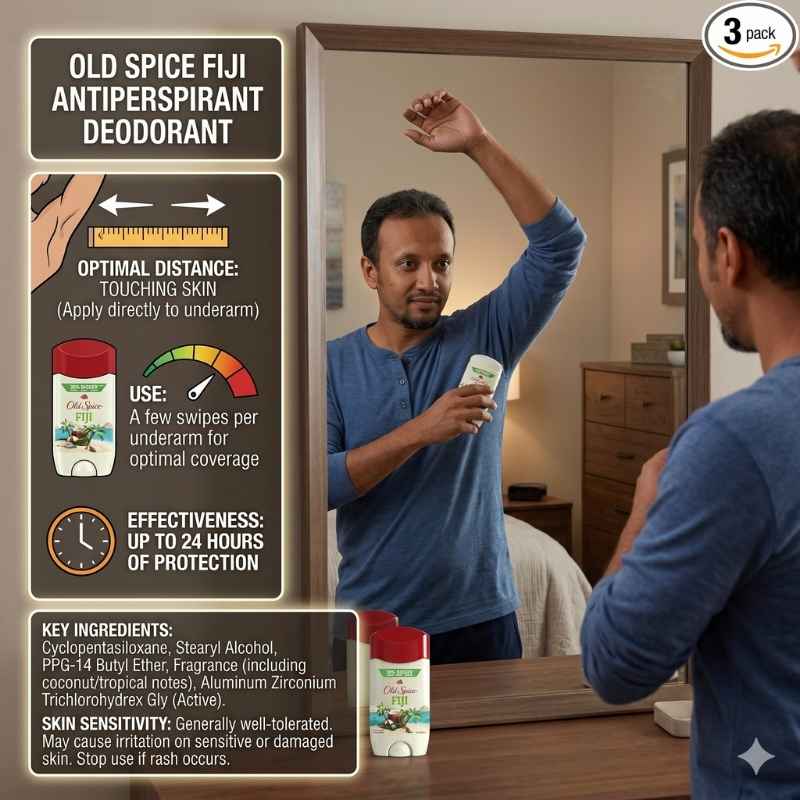 This image shows the product name and how it operates. Best deodorant to stop sweating