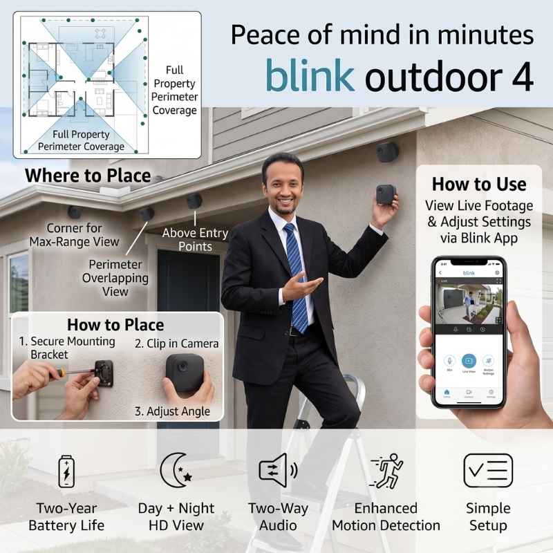 This product shows how security camera operates. Best home security system for apartments
