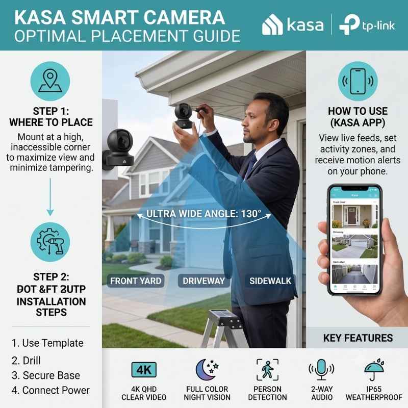 This product shows how security camera operates. Best home security system for apartments