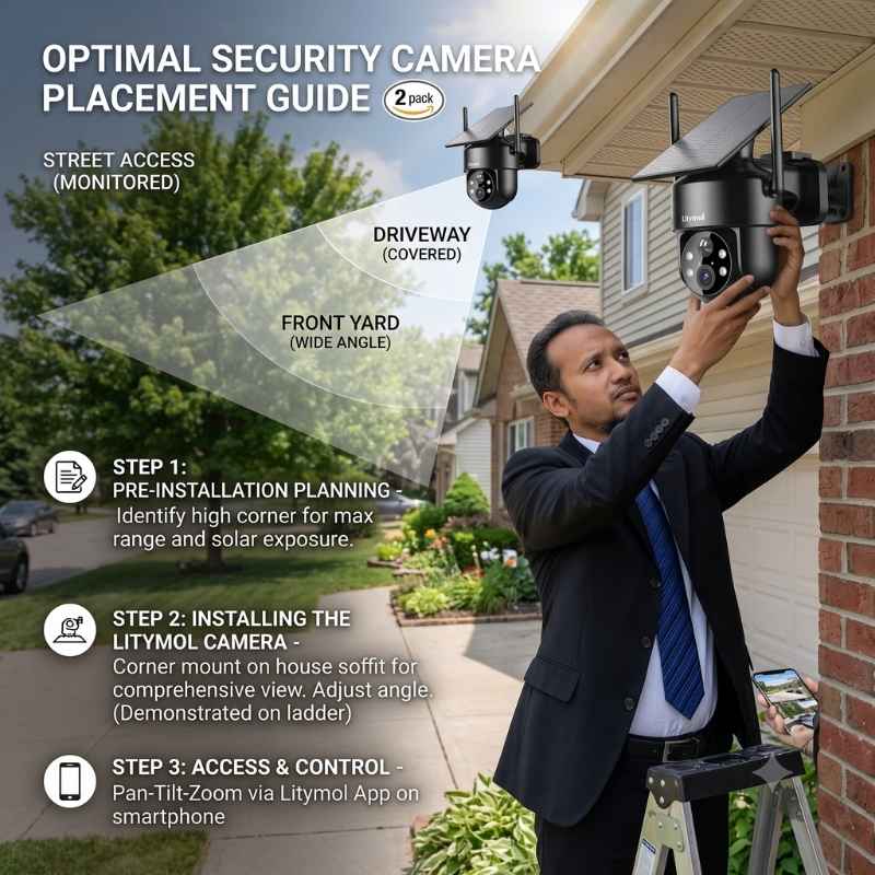 This product shows how security camera operates. Best home security system for apartments