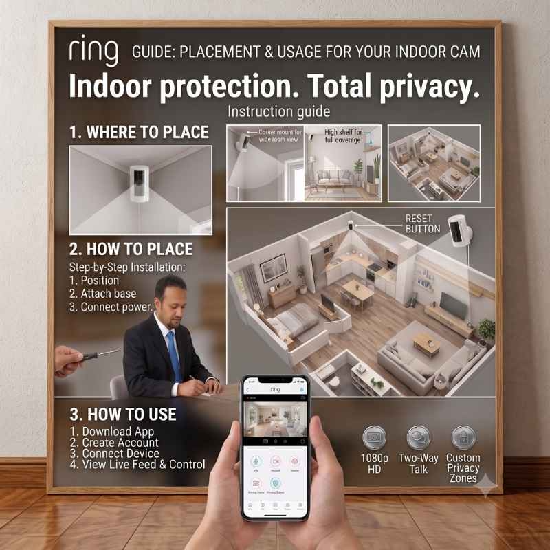 This product shows how security camera operates. Best home security system for apartments