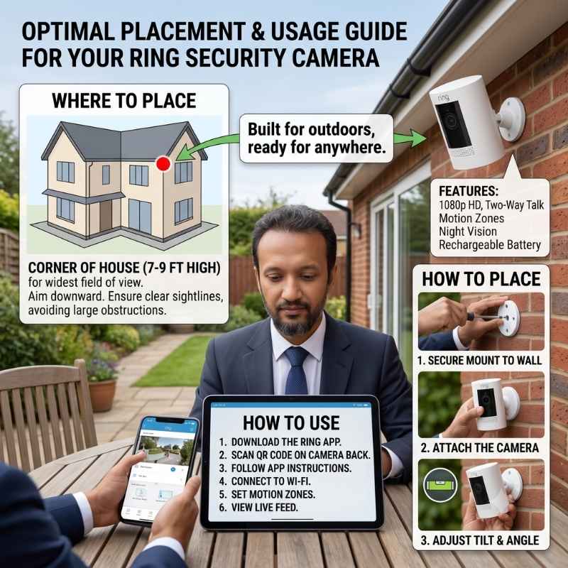 This product shows how security camera operates. Best home security system for apartments