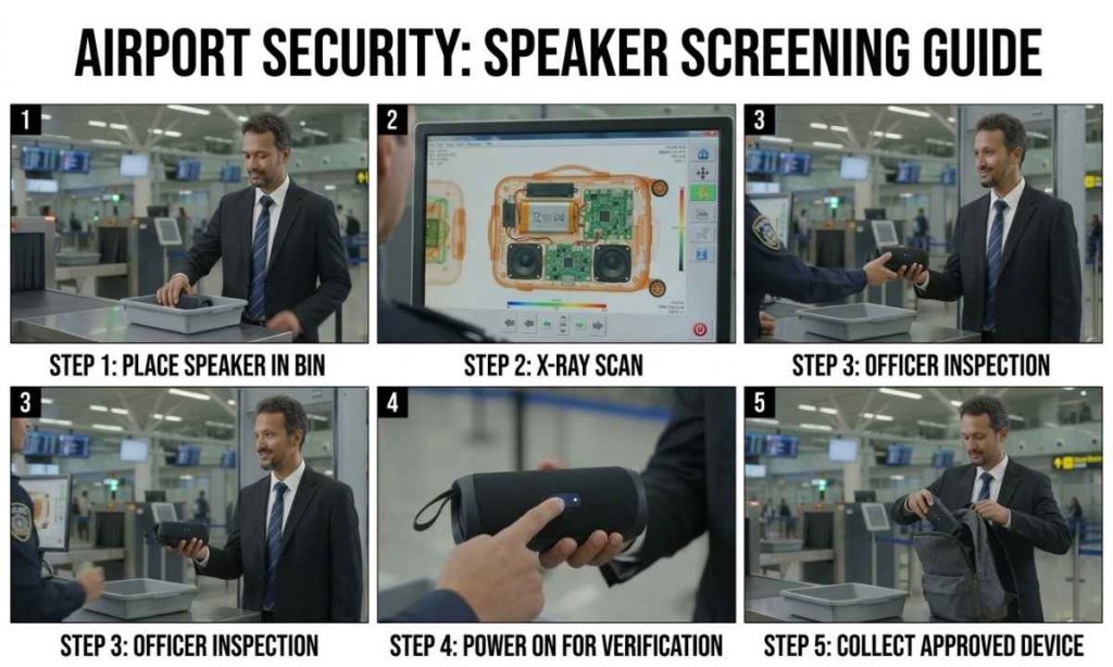 Can you take a speaker on a plane