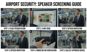 Can you take a speaker on a plane