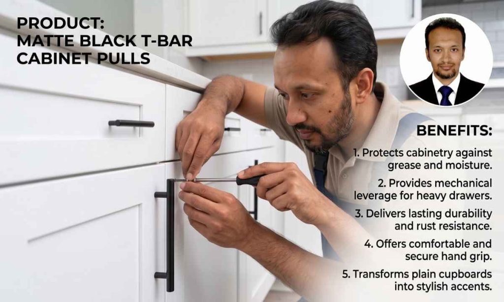 This image shows how the product operates. Best Kitchen Cabinet Hardware
