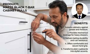 This image shows how the product operates. Best Kitchen Cabinet Hardware